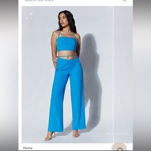 Meshki blue pants size small too big on me :(